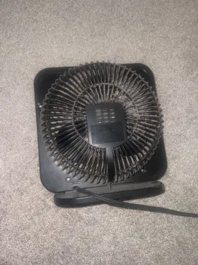 Fn2006bk Mainstays New Style 9 Inch Box Indoor Comfort Personal Ac Electric Fan 3 Speeds #3