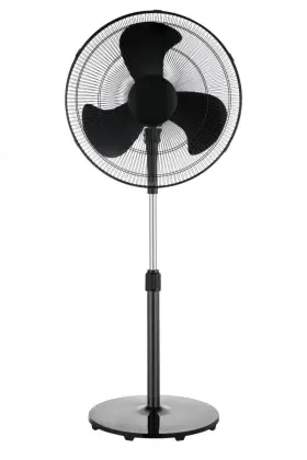 Fs45-19m Mainstays 48 Inch Tall 3-speed Oscillating Pedestal Fan Adjustable 18 Head B