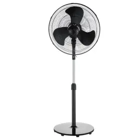 S16500 Mainstays 48 Inch Tall 3-speed Oscillating Pedestal Fan Adjustable 18 Head B
