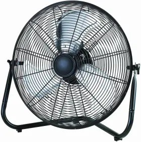 Sfc1-500b Mainstays 18 Inch 360 Degree Pivot High Velocity Steel Floor Fan - Black #3