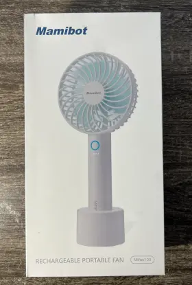 Mifan100 Mamlbot Handheld Electric Usb Fans Mini Portable Outdoor Fan With Rechargeable 2600 Mah
