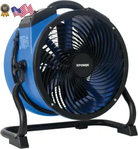 Fc-300 Manufacture Inc. 711181432244 Fc 300 Heavy Duty Industrial High Velocity Whole Room Air Mover Circulator