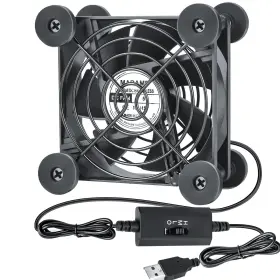 Ma-80a1 Marame Small Usb Computer Fan 80mm 5v Powered For Receiver Dvr Playstation