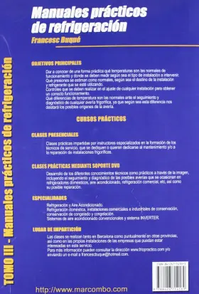 Marcombo 788426714169 Manuales Pr Cticos De Refrigeraci N Iii Equipos Aire Acondicionado Split #2