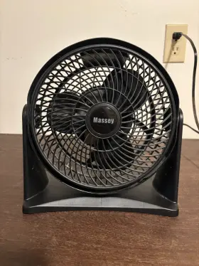 Tf-803a Massey 2009 8 Inch Model High Velocity 3-speed Fan Black Very Powerful