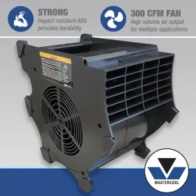 20300a Mastercool 700376127324 Black 300 Cfm Blower Fan Portable - Small #2