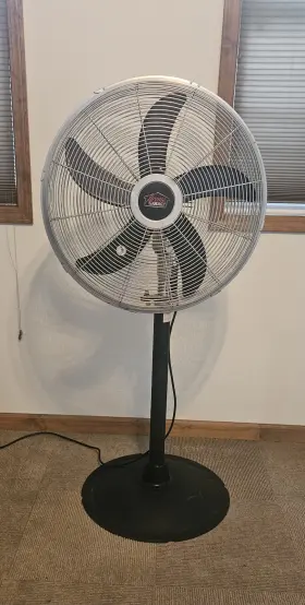 Hvosf-24-5b Masterforce 24-inch High Velocity Oscillating Pedestal Fan With 3 Speed Settings