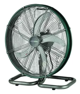 Mohvodf-18s-mf Masterforce 18 Inch Oscillating Floor Fan High Velocity Adjustable Tilting Garage Ventilation