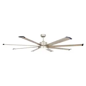 Matrix Decor 719710400030 72 Inch Indoor Satin Nickel Led Ceiling Fan With Light Kit And Remote Control