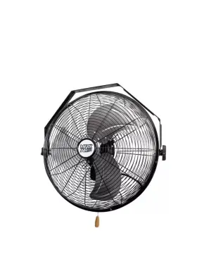 Maxxair 047242950298 Maxx Air Wall Mount Fan 18 Inch Indoor Dust-proof 3-speed High Velocity In Black