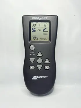 Maxxair 752055000091 Remote Only For Maxxfan Deluxe Vent - Fan And Cover All In One