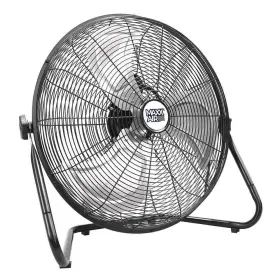 Hvff-20ups Maxxair 3-speed High Velocity Portable Floor Fan Black Adjustable Tilt And Non-skid Feet