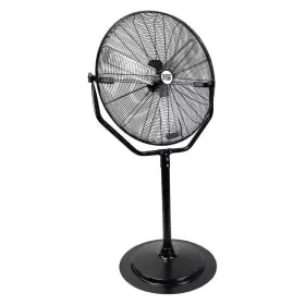Hvpf30yokeups Maxxair Maxx Air Pedestal Fan 30 Inch 3-speed High Velocity Tilting Black Powdercoated Metal