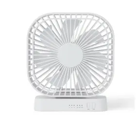 Dynd80fan5b Medline Portable Fan 3-speed 5 Inches Battery Operated White