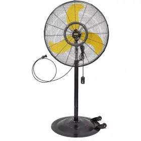9300 Melezoom 705353682988 30 Inch Cfm Misting Outdoor Oscillating Pedestal Fan With Gfci Plug High Ve