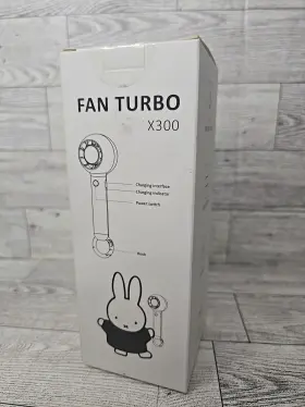 X300 Mercis Handheld Pink Turbo Fan Two Speeds And Rechargeable Free Shipping