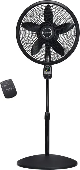 Metal Products 705353489440 Oscillating Cyclone Pedestal Fan Adjustable Height Timer Remote Control 3 Sp