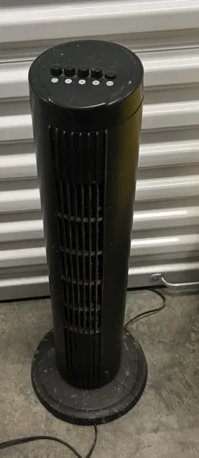 Fz10-10nb Midea Black Tower Stand Fan - 27 Inch Oscillating