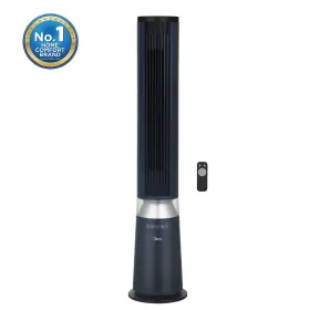Msft42rw6bl Midea 42in Tower Fan With 5 Speeds Detachable Washable Filter Wide-angle