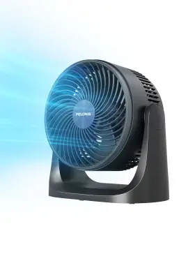 Psft07m3tbb Midea Pelonis 7 Inch Vortex Portable Air Circulator 100 Tilt Black Model