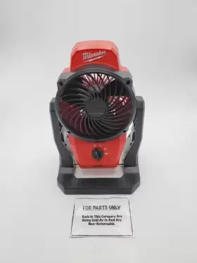 0820-20 Milwaukee M12 12-volt Lithium-ion Cordless Jobsite Fan For Parts Only