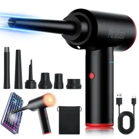 Cj-02-air Minlebao Rechargeable Compressed Air Duster Cordless Powerful Electric