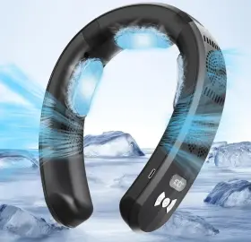 Hm869 Mistfore Portable Neck Air Conditioner Fan Bladeless Fans Long Endurance Limited Version