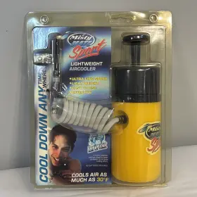 Misty Mate 731687711223 Sport Personal Portable Lightweight Mister Air Cooler Yellow