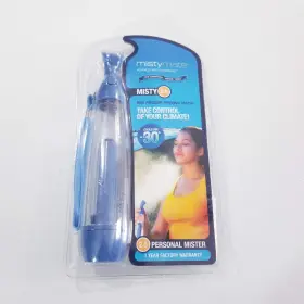 Mistymate 731687100263 High Pressure Personal Mister Misty 2.5 New Sealed Blue Battery Free