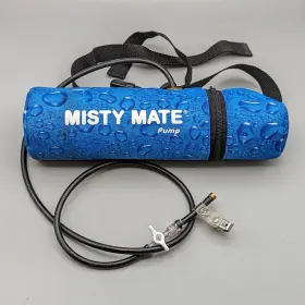 Mistymate 731687801009 Misty Mate Cool Blast Personal Portable Air Cooler Mister Pump Blue