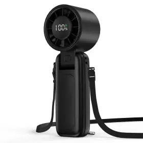 Mitreal 977201483366 4 In 1 Portable Handheld Turbo Fan 9000rpm High-speed Mini 180 Foldable