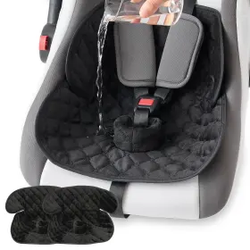 Momsyla Pp2024 2 Pack Waterproof Piddle Pads Carseat Potty Training Car Seat Protector Water