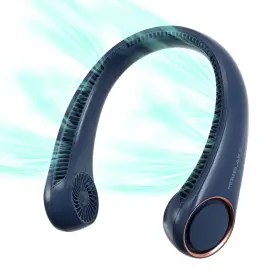 F311 Morelax 797417462346 Neck Fan Usb Rechargeable Personal Fanhand Free Bladeless Portable Fa