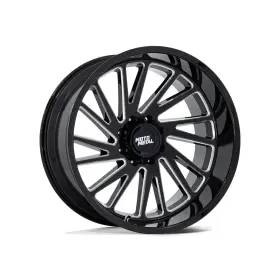 Mo811be22126344n Moto Metal Mo811 22x12 6x135 4.77-44mm Gloss Black Milled -