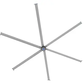 Mcfan24xbgr Mrcool Coolblade Industrial Hvls Fan 24ft 220v Quiet Powerful Airflow 5577 Sq F