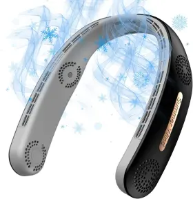 B0bqw3fm9x Msevc Neck Fan 4 Turbo 6000mah Portable 360 Cooling Airflow Bladeless Fa