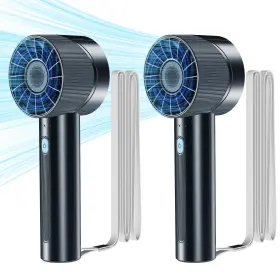 Mtaoyac 774980394687 2pcs Portable Handheld Fan Rechargeable Mini Personal 4 Speeds Usb Ba