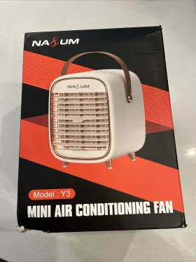 Usb.e11 Na&um Mini Air Conditioning Fan Model Y3 Rechargeable Usb