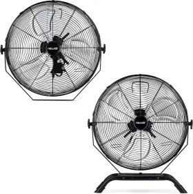 Nif18cbk00 Newair 18 Inch Rated 2-in-1 Floor Or Wall Fan 3 Speeds Tilt Head