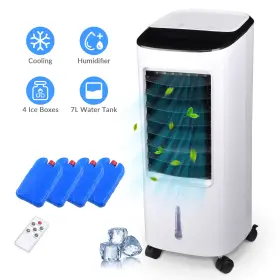 X-fan-06-001 Newair Evaporative Cooler Portable Air Humidifier With Remote Control Ice Pack