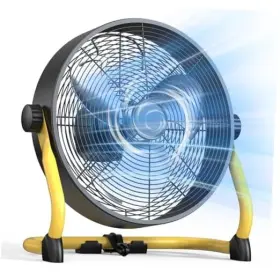Fd-1201l Ningbo Shuaige Electrical Appliance Co. Ltd. 12 Inch Heavy Duty Metal Floor Fan - Portable Rechargeable Cordless With