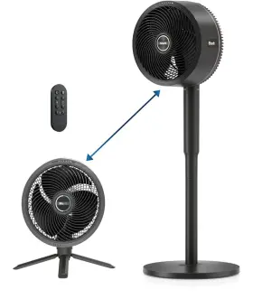 Fa202 Ninja Flexbreeze - Indoor And Outdoor Fan Corded Cordless 2-in-1 Oscillating Pedes