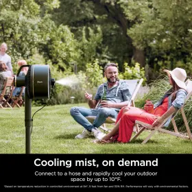 Fa20xmist Ninja Flexbreeze Fan Instacool Misting Attachment Reduces Temperatures To Feel Up #2