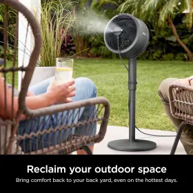 Fa20xmist Ninja Flexbreeze Fan Instacool Misting Attachment Reduces Temperatures To Feel Up #3