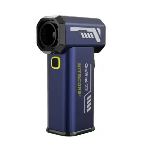 Cw20 Nitecore Cinewind Pocket Photography Fan With Flat Nozzle Round Small Blue