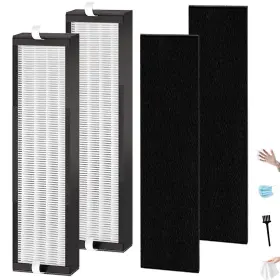 T500 Nka 798038600773 2-pack Hepa Filter For Alen Air Purifier Replacement-compatib