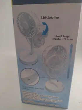 Pb187-6 Nothern Chill Table Fan Low-noise Air Cooler Usb With Battery Desktop Foldable #3