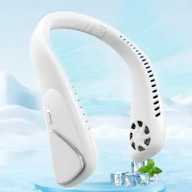 Nuerst 723496168541 Neck Fan Bladeless With 5000mah Rechargeable Battery Low Noise No