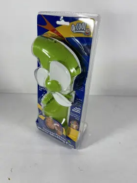 2050pdq O2 Cool Sport Squeeze Breeze Water Misting Fan Green Brand New #3