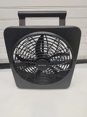 O2 Cool 755247010717 Nice Portable Fan Battery And Electric - 02 10 Inch Blade Black #1071
